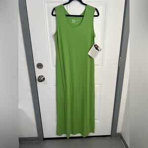 Serena Williams Lime Green Maxi Dress NWT Size M